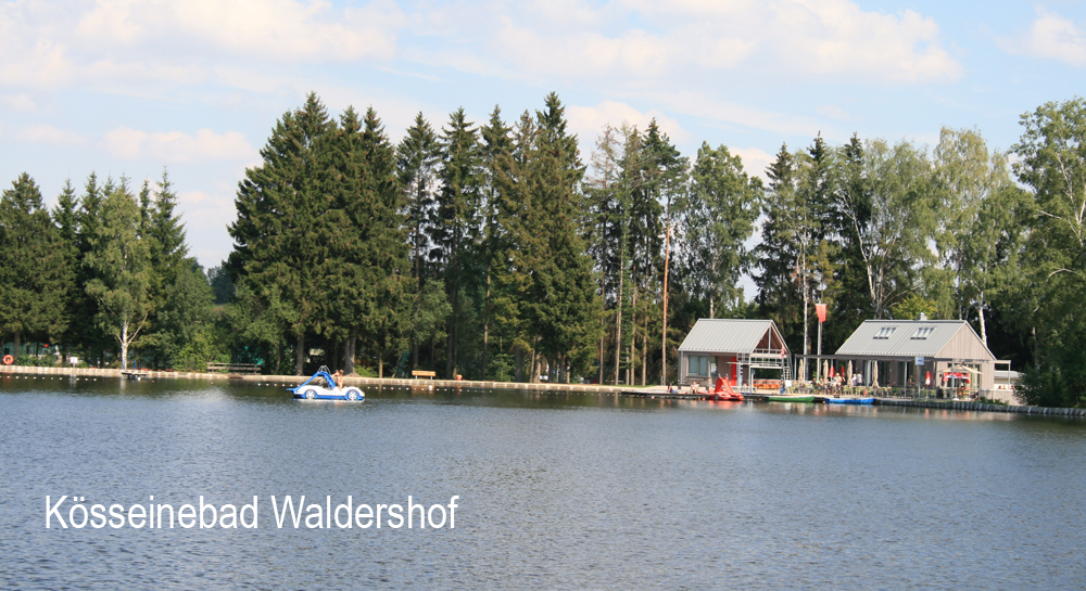 Naturfreibad und Kösseine-Schwimmbad in Waldershof